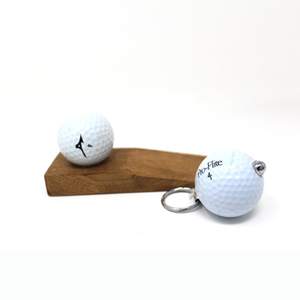 Golf Ball Door Stop and Key Ring Gift Set